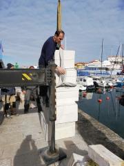 Forma viva se premika - Dve kamniti skulpturi zadnjega simpozija postavljeni na izbrani lokaciji 8